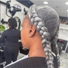 Hair transformation result