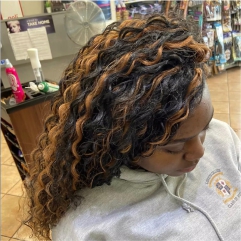 Hair transformation result